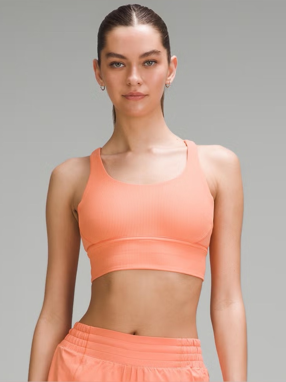 Lululemon Energy Ribbed Longline Bra